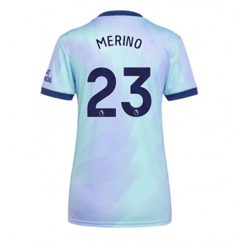 Dámy Fotbalový dres Arsenal Mikel Merino #23 2024-25 Třetí Krátký Rukáv